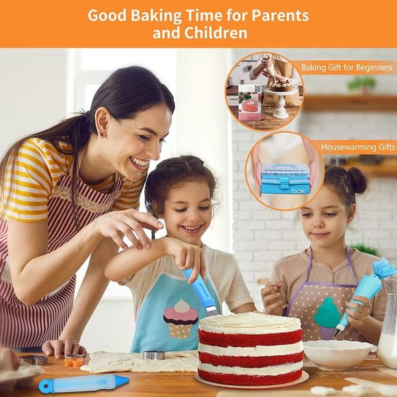 Professional Cake Decorating Tools Supplies Baking 236 Accessories (1KitAnyColor - Picture 6 of 7